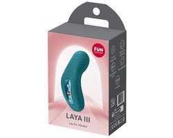 Laya III Lay-on Clitorale Vibrator - Bottle Green