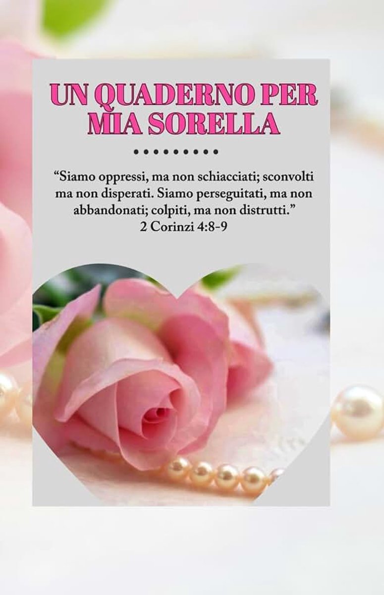 Quaderno Per Mia Sorella