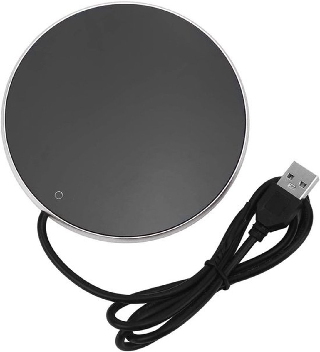 Draagbare drankverwarmer met constante temperatuur en Smart Touch-schakelaar - USB kopjeswarmer voor platte bodem