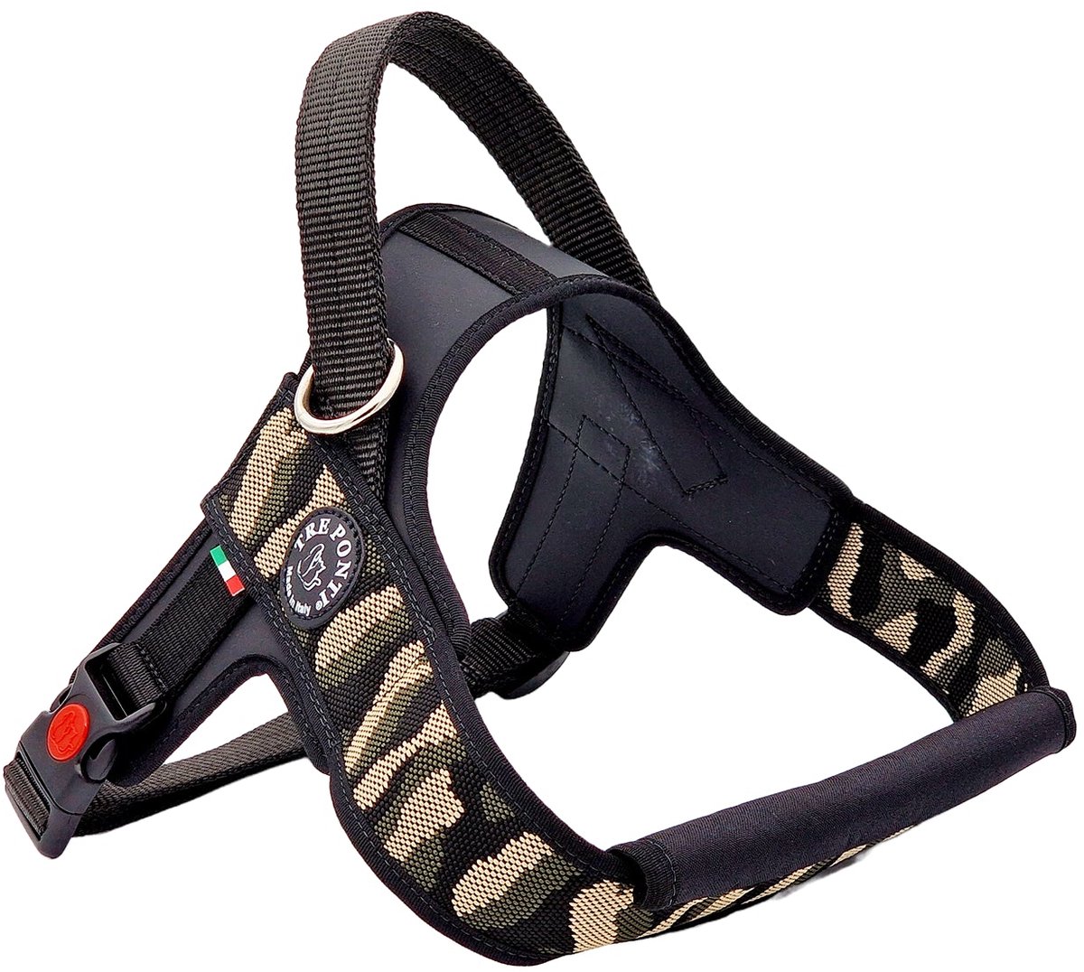 Tre Ponti Hondentuig Primo Plus maat XXL (83-115cm) Petrol