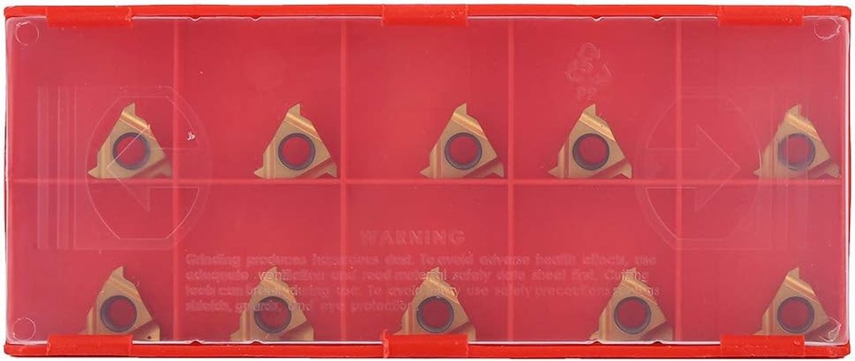 10 stks 11ER A60 1/4 Inch Carbide Draaibank Draaien Inserts CNC Draaibank Draaien Snijgereedschap voor Afwerking Staal Roestvrij staal