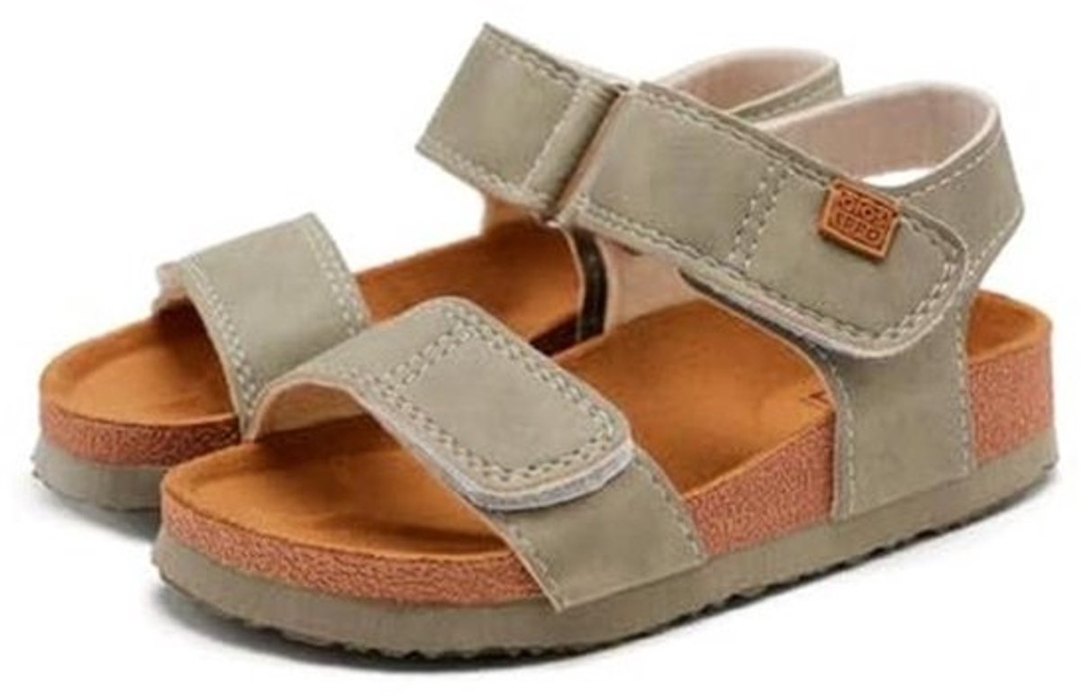 Teenslippers voor jongens met verstelbare sluiting en waterdichte zool