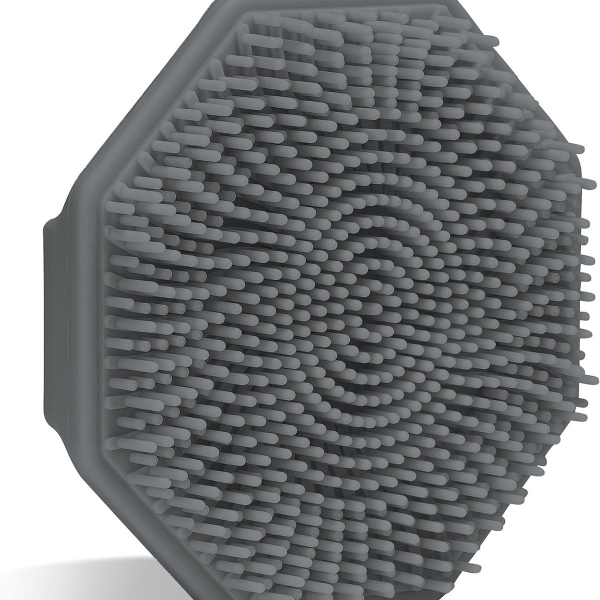 Siliconen gezichtsreinigingsborstel- 1 stuk- milde exfoliatie- milieuvriendelijke gezichtsreinigingsborstel- unisex exfoliërende gezichtsreinigingsborstel (actieve kool)