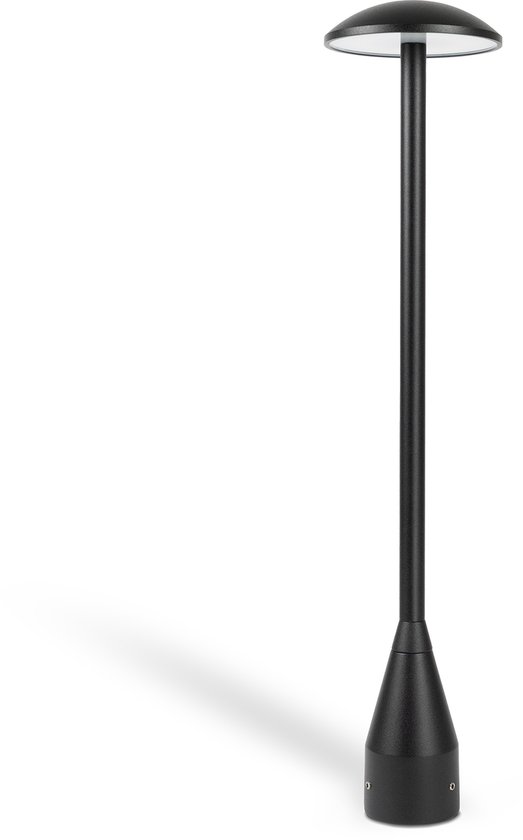 KS Verlichting - Moderne Staande Buitenlamp - Staande Lamp voor buiten - Jazzy - H 50 cm - Zwart - Buitenverlichting