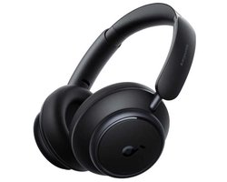 soundcore Space Q45 by Anker - Koptelefoon met actieve ruisonderdrukking - Tot wel 98% minder ruis - 50 u speeltijd - Appbediening - LDAC Hi-Res Wireless Audio - Comfortabel - Duidelijk bellen - Bluetooth 5.3