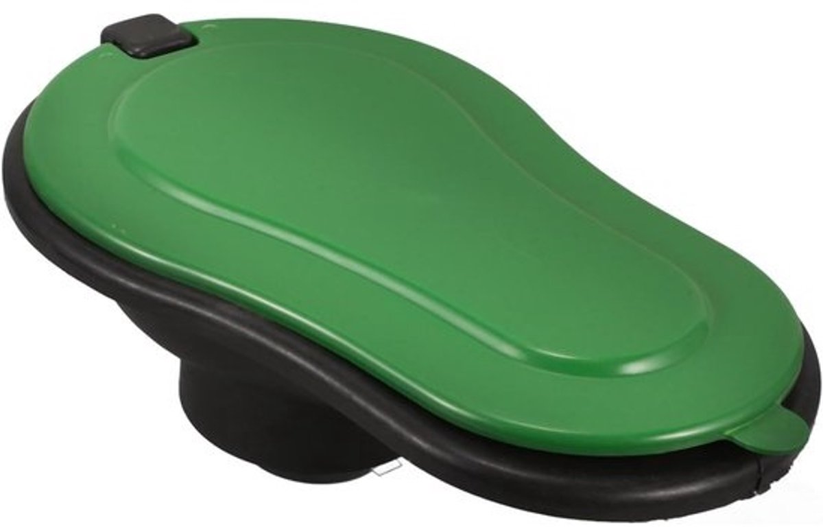 Tijdelijk toilet - Campingtoilet mobiele wc noodtoilet draagbare commode voor de bouwplaats - Huisinstallatietoilet urineemmer plastic