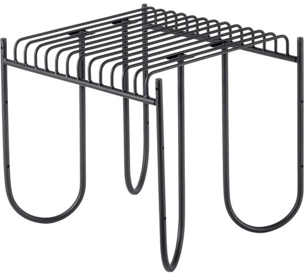 Moderne tuinbank van gepoedercoat staal - Weerbestendige bank voor tuin en terras