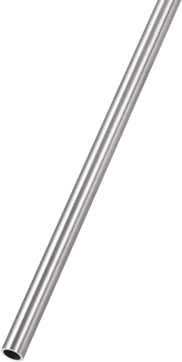 316 RVS pijp (9mm AD x 1mm wand D x 250mm L) rechte slangen - ideaal voor huishoudelijke apparaten en machines