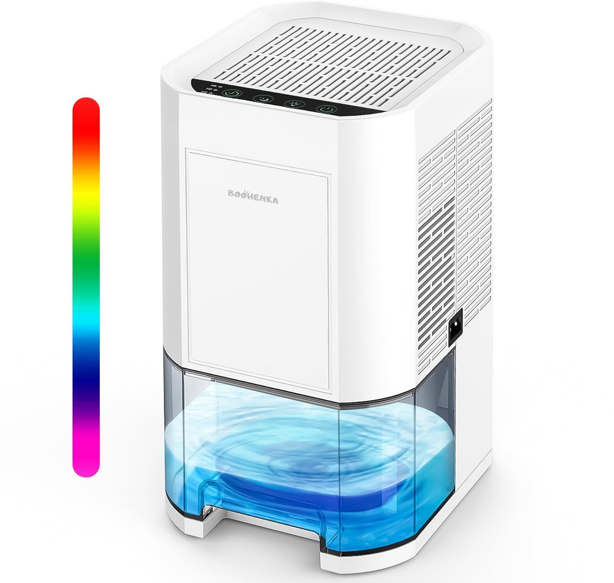 Luchtontvochtiger – 1200 ml – Stil – Timer – Nachtmodus – 2 standen – Voor ruimtes tot 20 m²