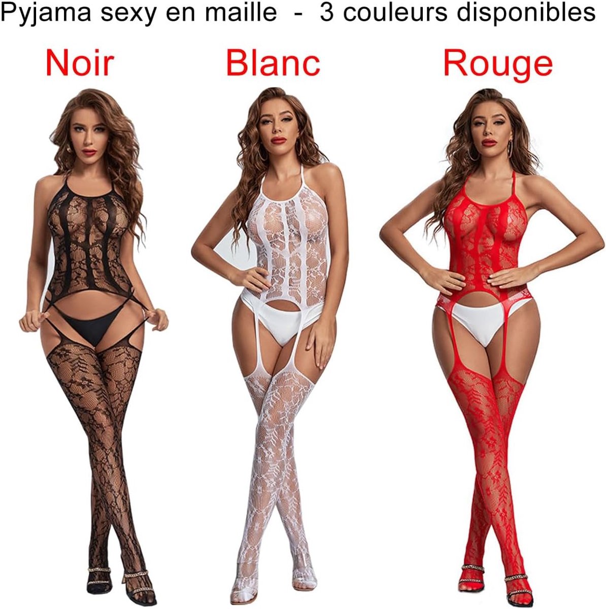 Kousenhouder kant dames lingerie set jarretelgordel band slipje set ondergoed dij kousenband kousenband