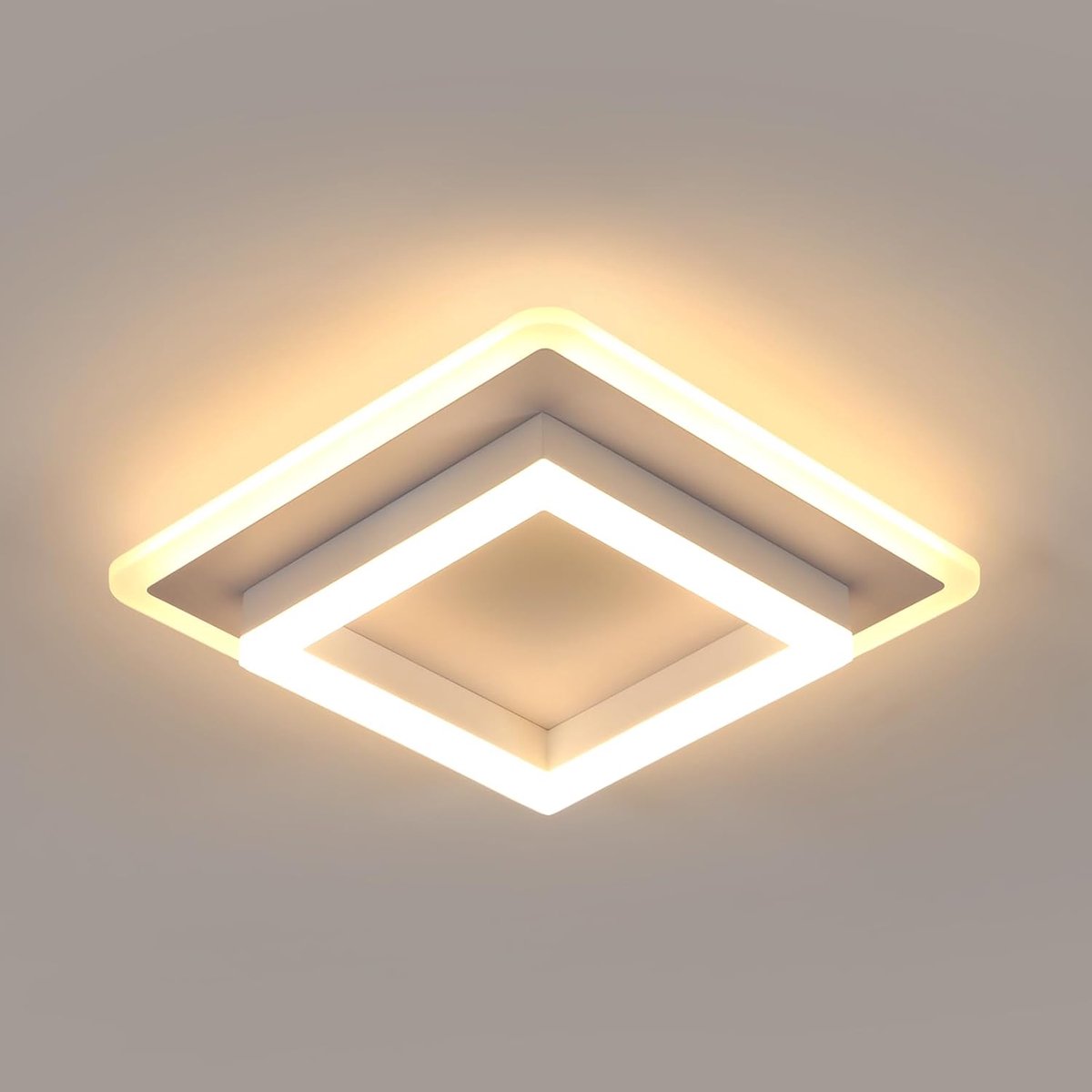 LED Plafondlamp, 30W Vierkante Witte Plafondlamp