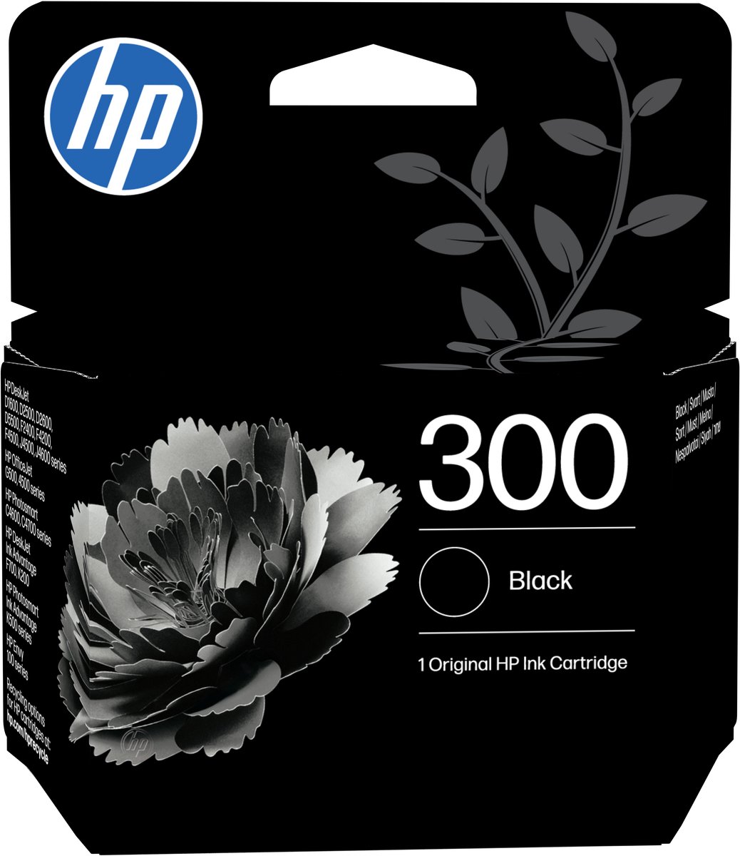 Bol.com HP - 300 - Inktcartridge - Zwart aanbieding