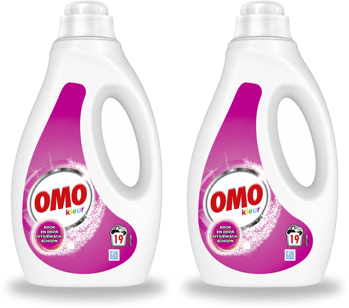 2 x OMO – Vloeibaar Wasmiddel – Kleur – 19 Wasbeurten – 950 ml - Bulkverpakking - 2 stuks