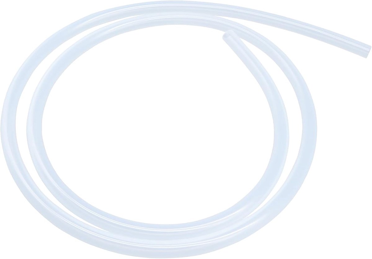 Siliconen buis voedingskwaliteit slangen 4mm ID x 7mm OD 1.5m (4.9ft), flexibele siliconen rubberen buis water lucht pijpen