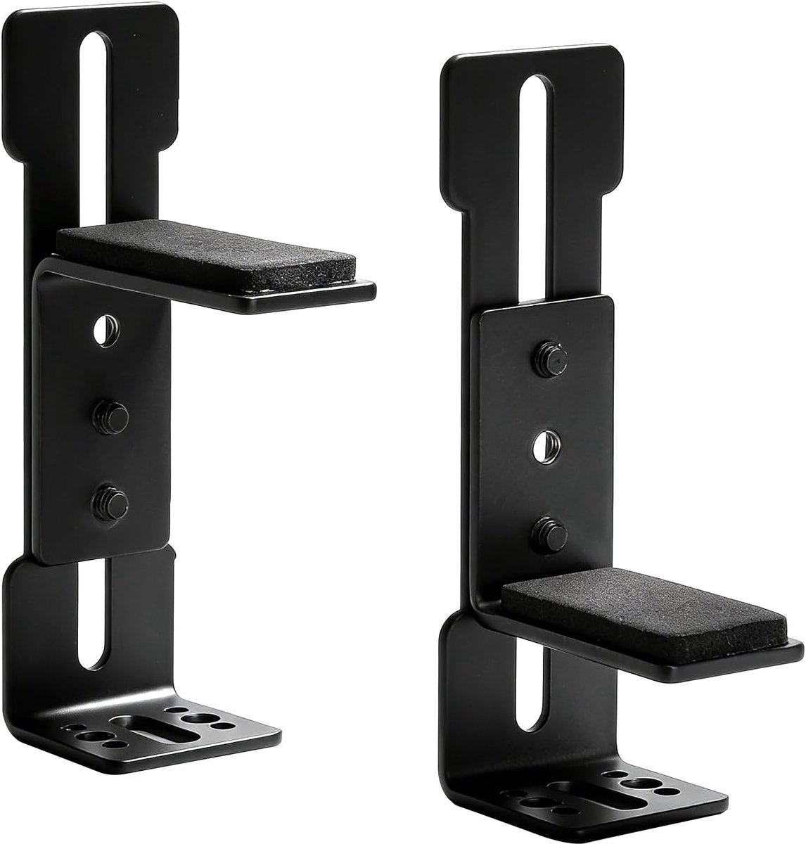 2 stuks grafische kaarthouder, GPU-steun, in hoogte verstelbare GPU-houder van metaal voor stabiliteit, anti-sag GPU-beugel, compatibel met pc-case, ventilator, RTX-kaarten (6 ~ 96 mm hoog)