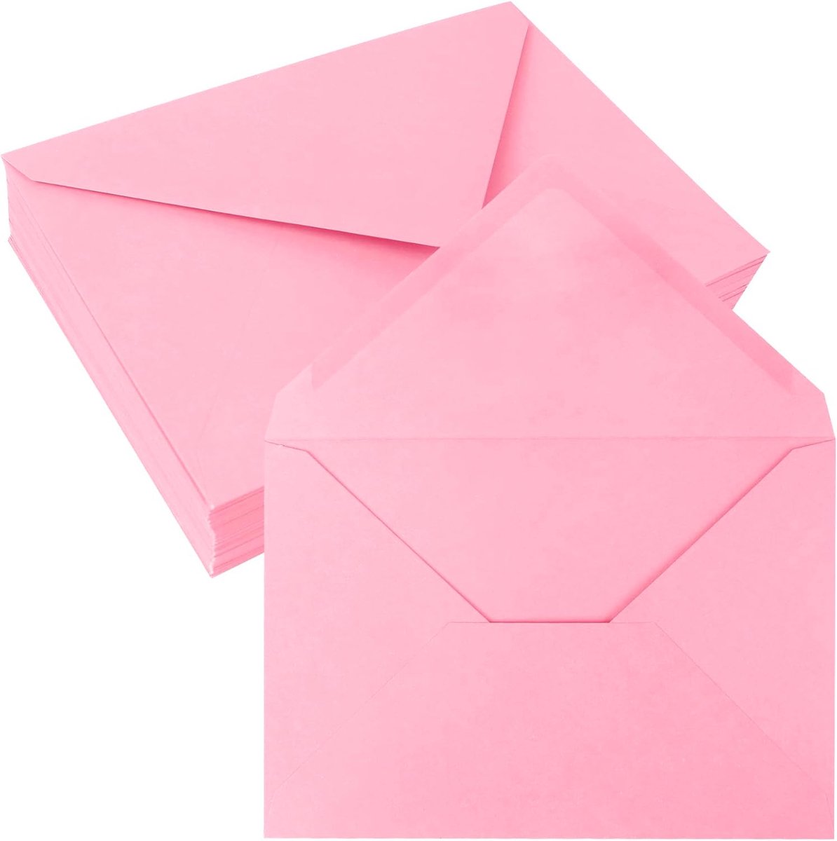 50 C6 Enveloppen Roze, 108x159 mm, 150 g/m²