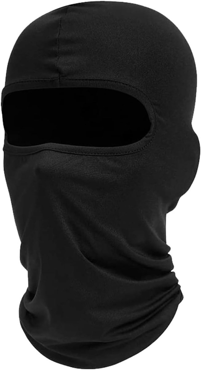 Bivakmuts, uniseks, winddicht, uv-bescherming, winddicht, warm, hoofdbescherming voor motorhelm, fietsen, skiën en wintersport