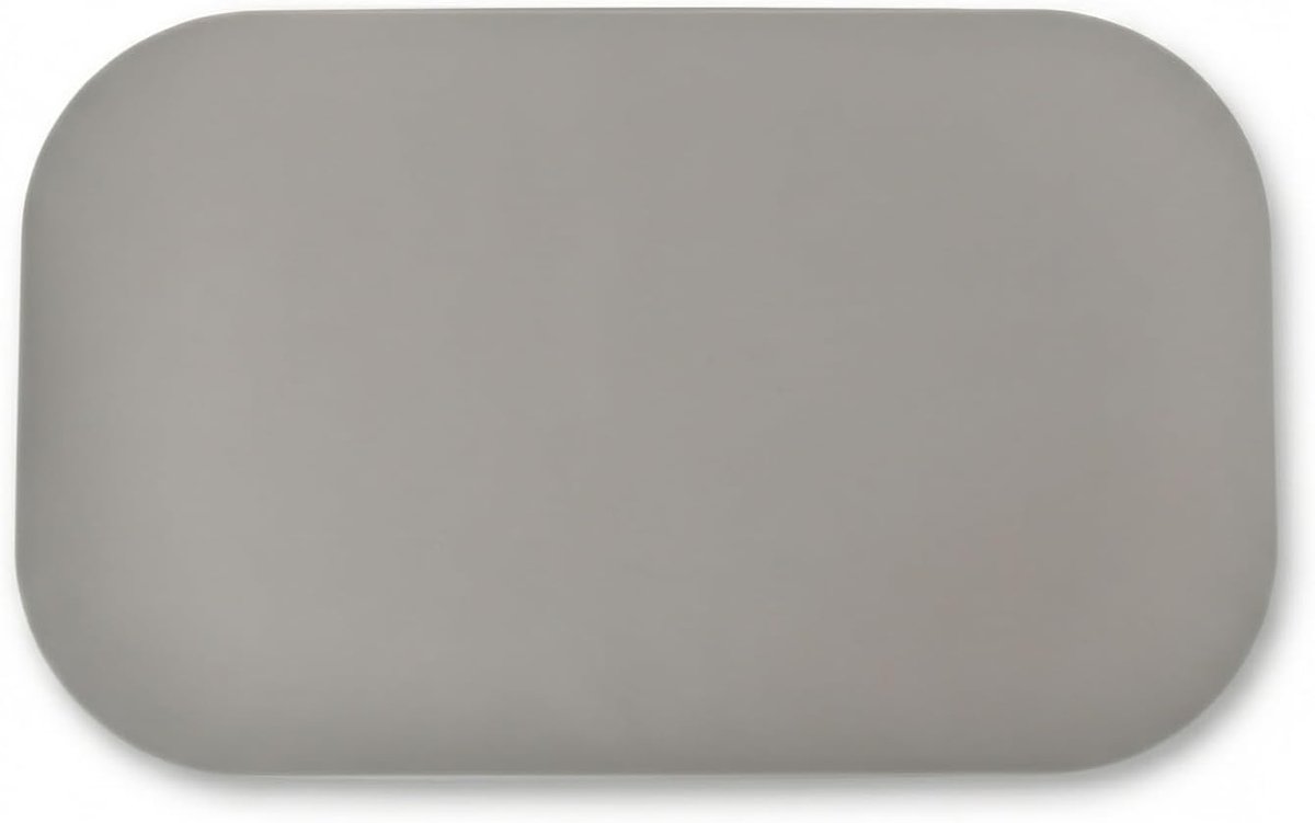 Voerbakmat voor katten en honden, 44 × 27 cm, antislip siliconen mat met overlooprand, waterdicht en BPA-vrij, vloerbescherming voor water- en voerbakken (beige)