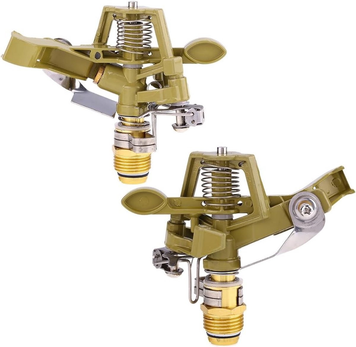 360° Zink Legering Spuitkop 20 mm en 25 mm voor Tuin, Gazon en Balkon - Duurzaam en Efficiënt