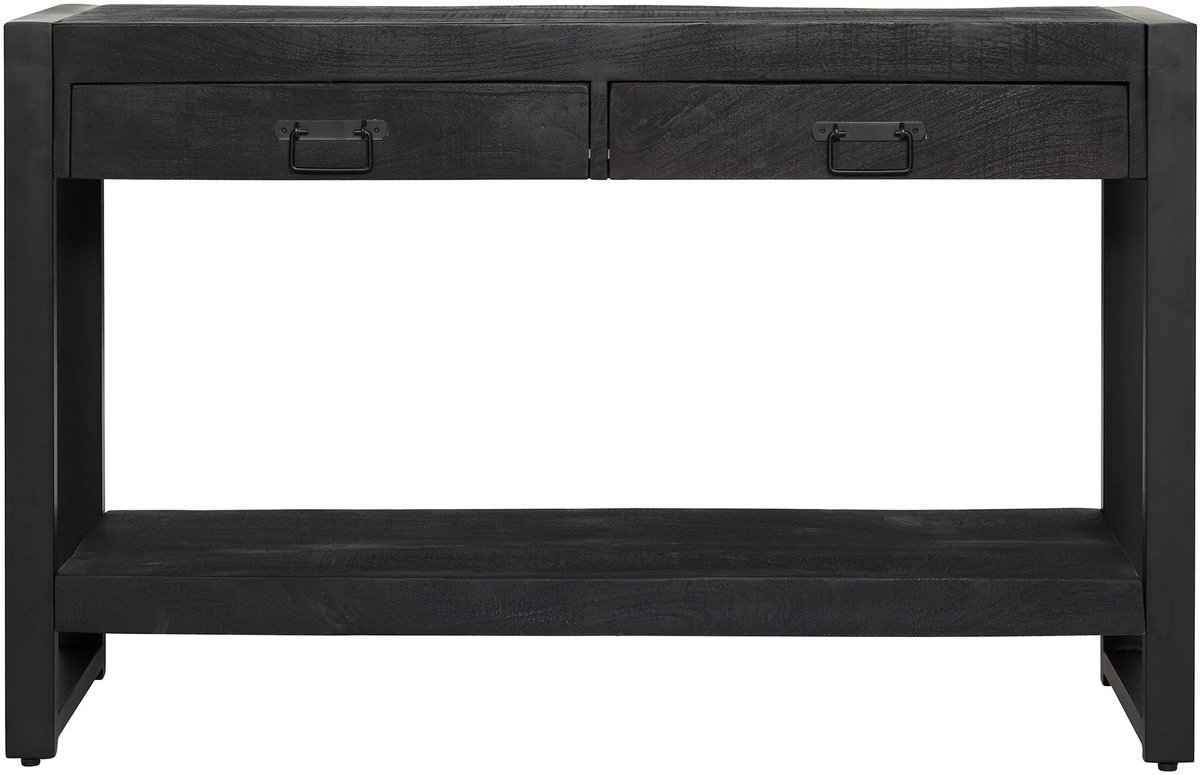 Starfurn Sidetable - Dressoir - Gangtafel - Console tafel - Kabinet - Boekenkast - Boaz Zwart 120cm