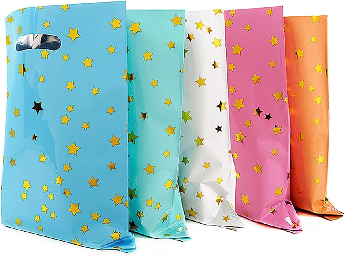 25 stuks tassen voor kinderverjaardagen, cadeauzakjes, verjaardagen, cadeauzakjes voor kinderen, Kerstmis, bruiloften, feesten