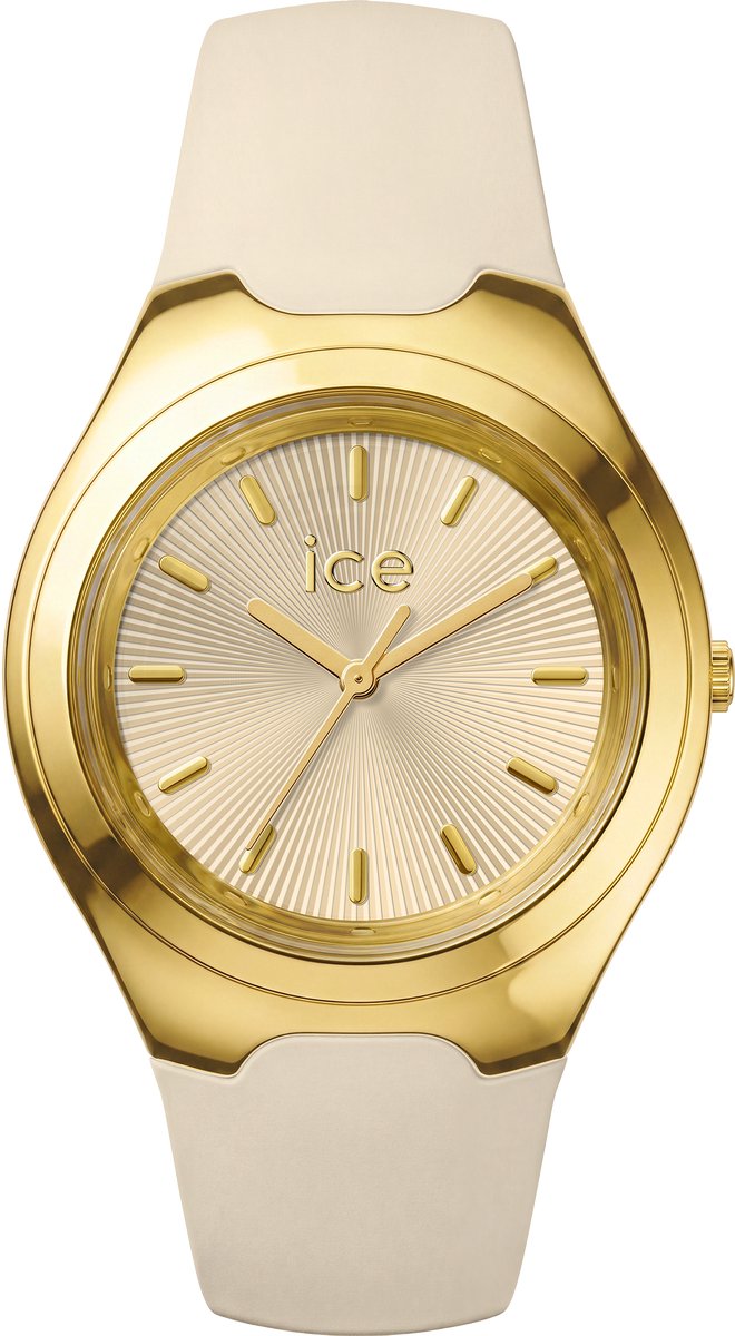Ice Watch ICE bubble 025946 Horloge - Siliconen - Crème - Ø 36 mm