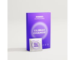 Ribbel Condooms - 24 Stuks - Premium Kwaliteit - Smaak & Geurloos - Discrete Verzending - Climax Change