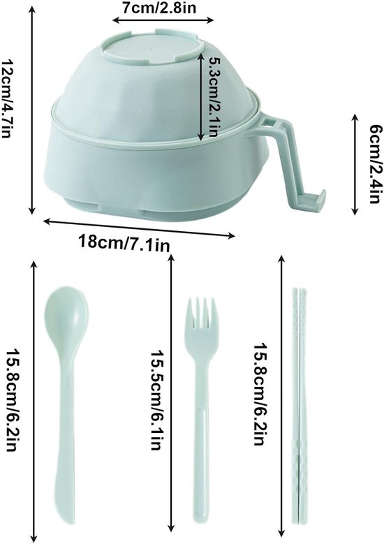 Pasta-set voor de magnetron — afbeelding 2