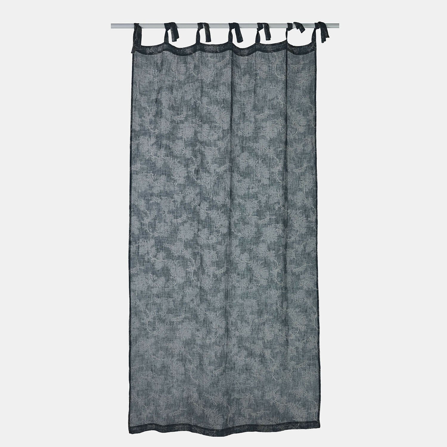 Loberon Gordijn Ysolenne blauw/grijs