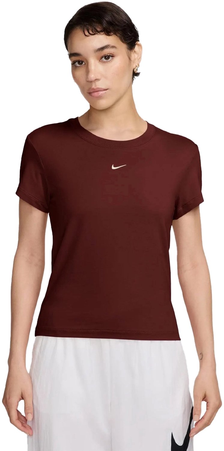 Nike w nsw nk chll knt md crp in de kleur . Rood