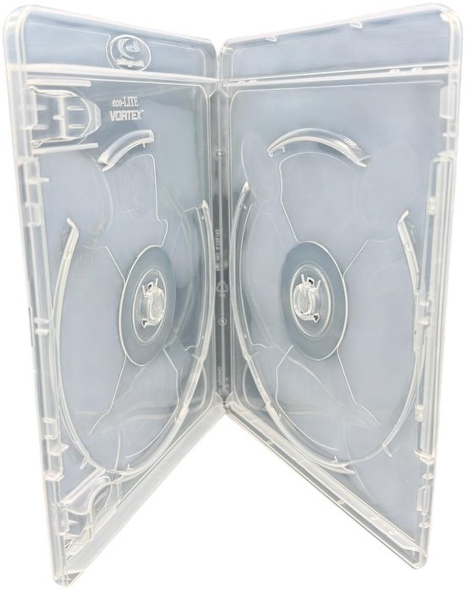 SPHProducts - -Lite Double Blu-ray Cases - Duidelijk en Duurzaam - 2 Disc