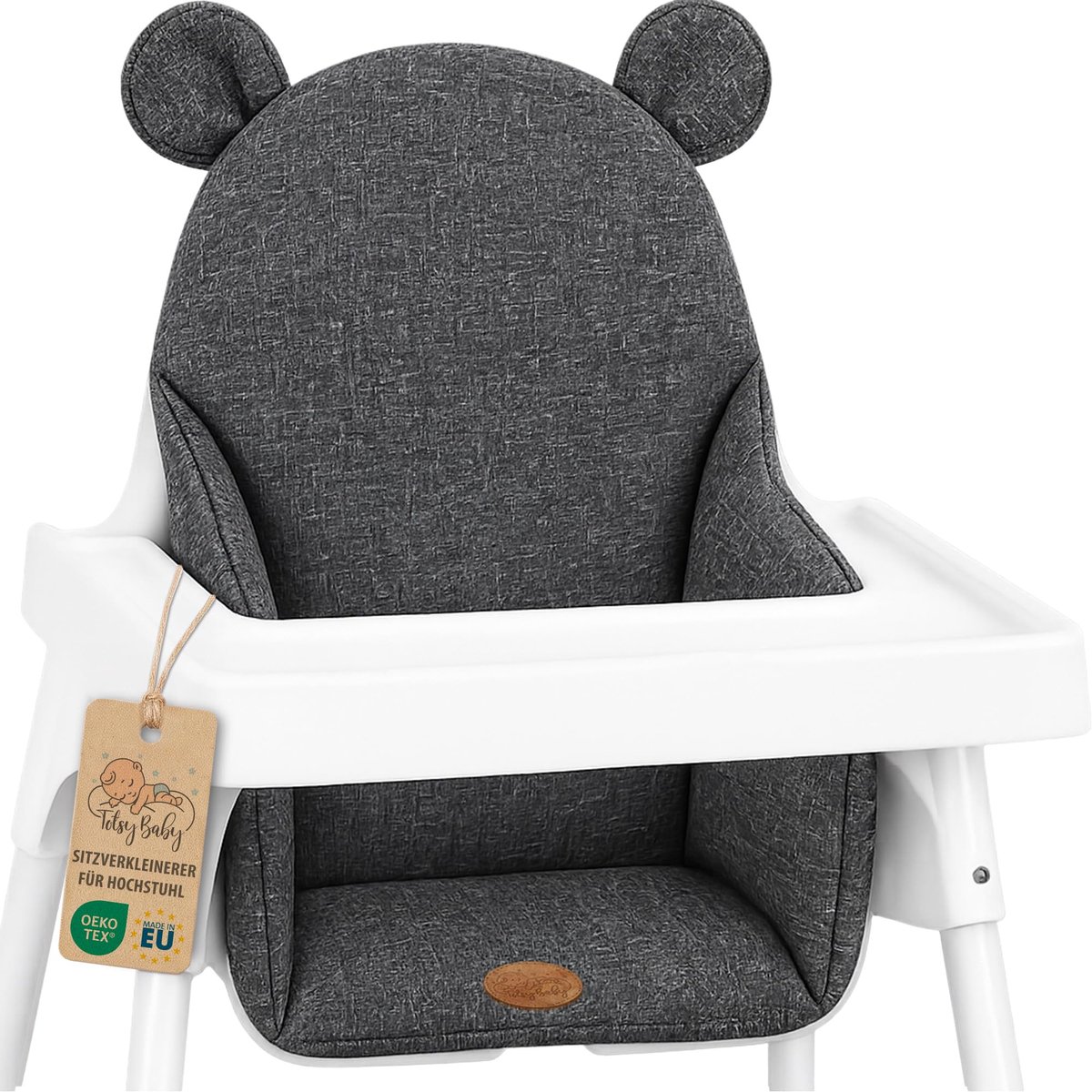 Kussen voor kinderstoel baby opvouwbaar zitverkleiner – zitkussen steun voor Ikea Antilop kinderstoel en babystoel – - ShopVlot