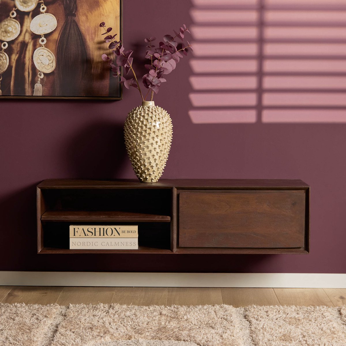 Starfurn Tv meubel Ambiance - Bruin - 35x120x30 cm