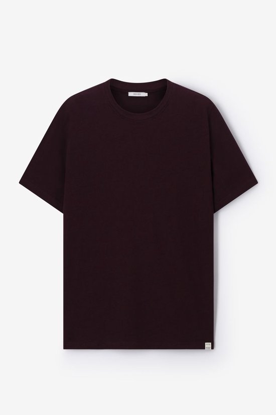 Donkerrood T-shirt