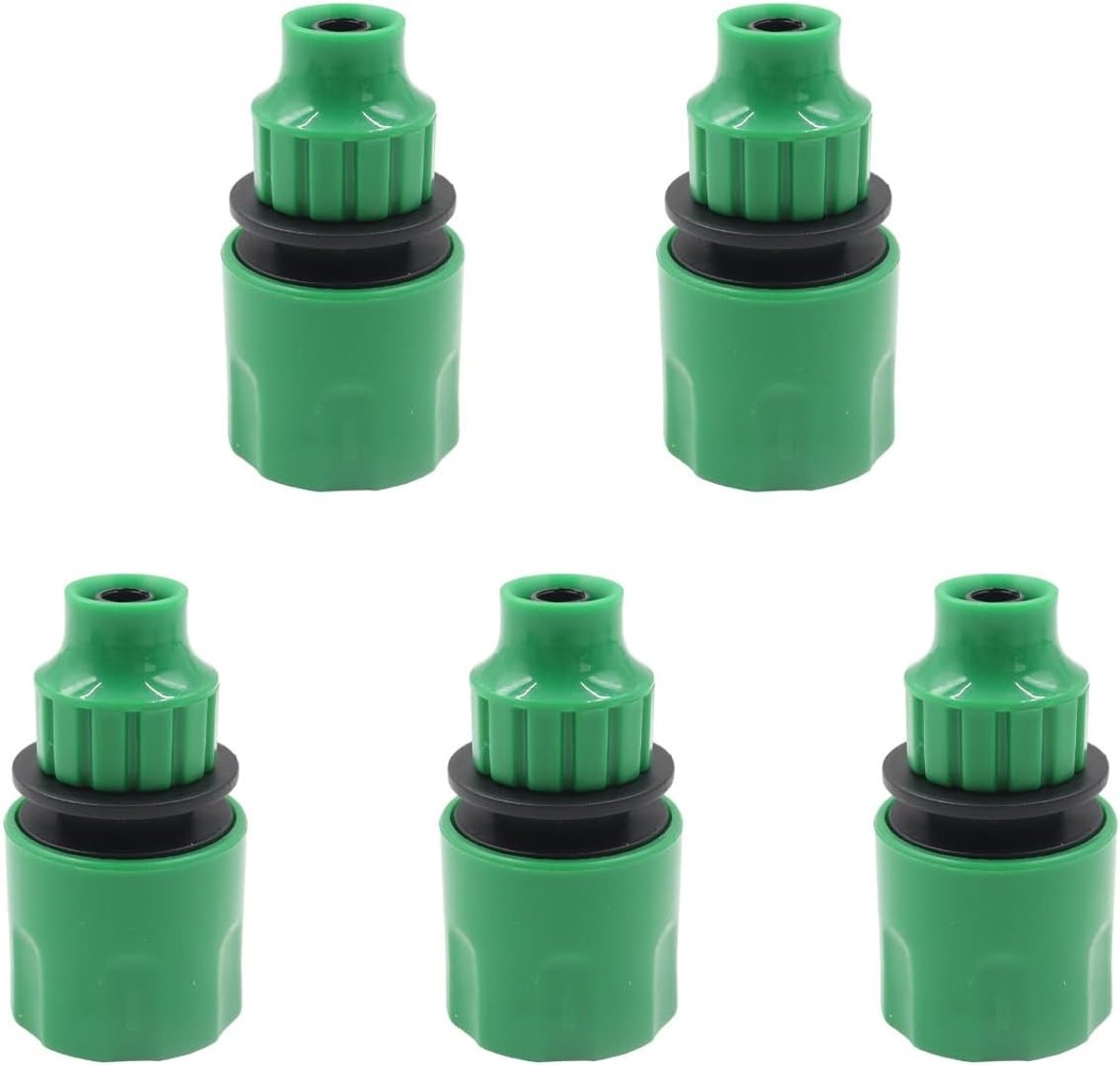 Multifunctionele 5-delige Hookah Verbinding voor 8mm Binnen- en 12mm Buitendiameter Slangen