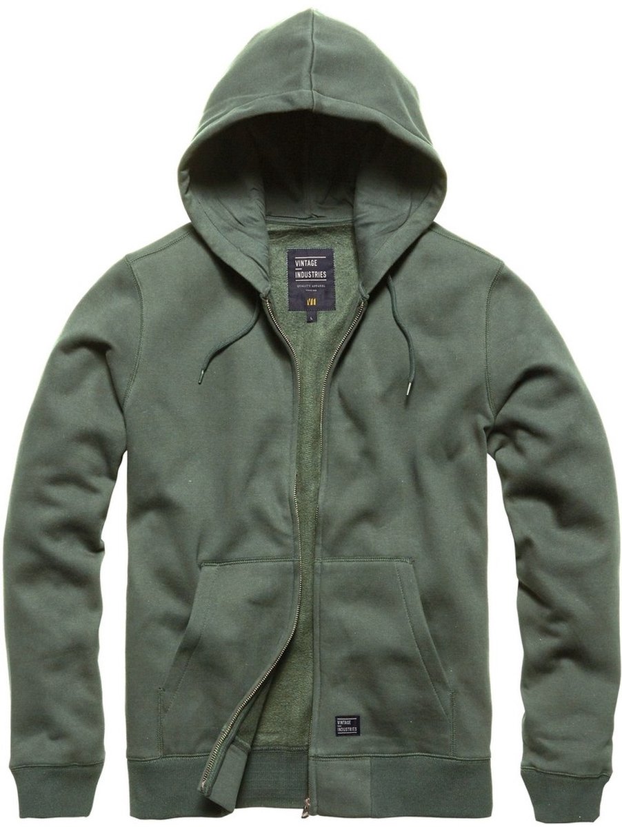 Vintage Industries Redstone hooded sweatshirt Mid Grey 3XL