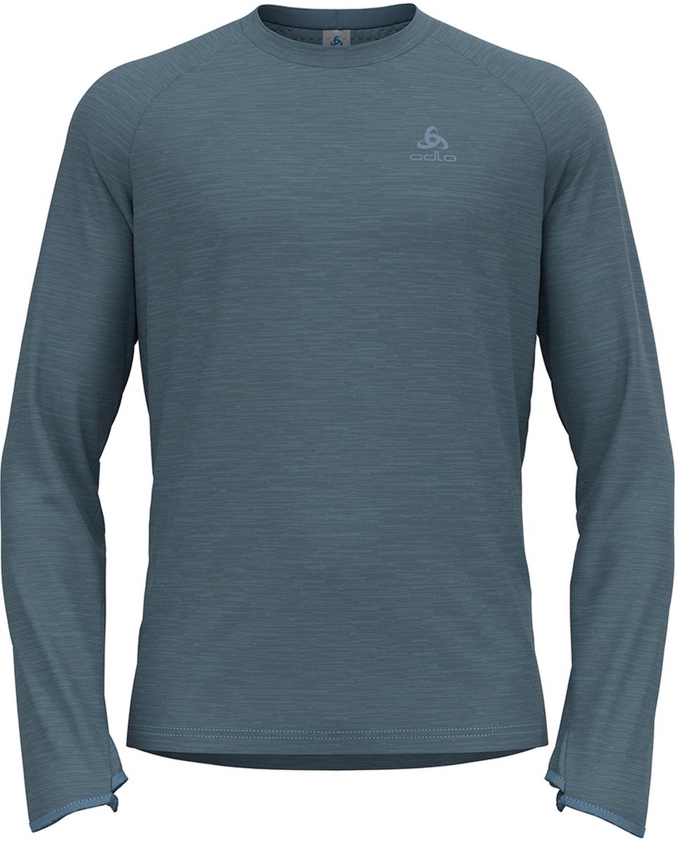 Odlo Midlayer Run Easy Warm BLAUW - Maat L