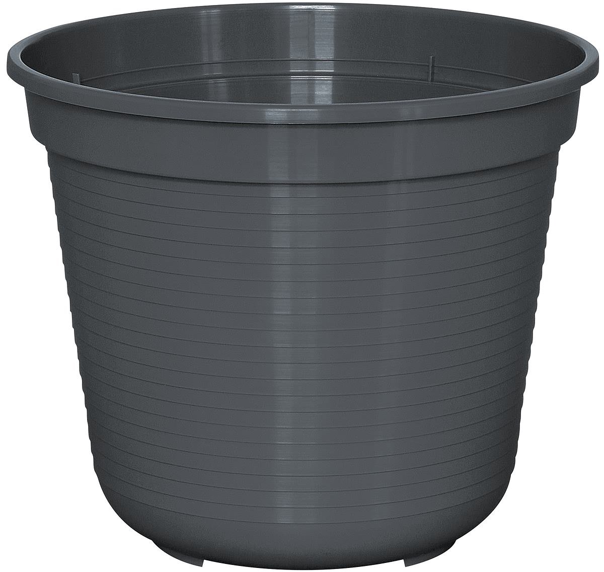 Geli bloempot STANDARD antraciet 26 cm - kunststof
