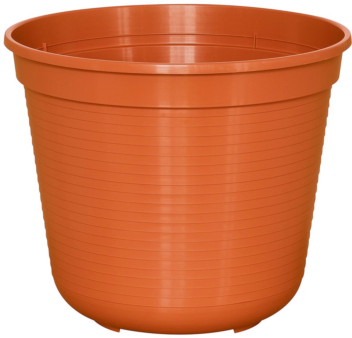 Geli bloempot Standard terracotta 28 cm - kunststof