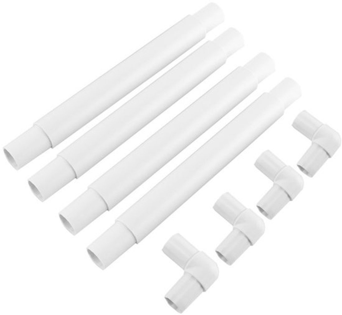 Dailygoods- Borduurframe Vierkant 27.9x27.9cm - Rechthoekig Naaiband - Handwerken