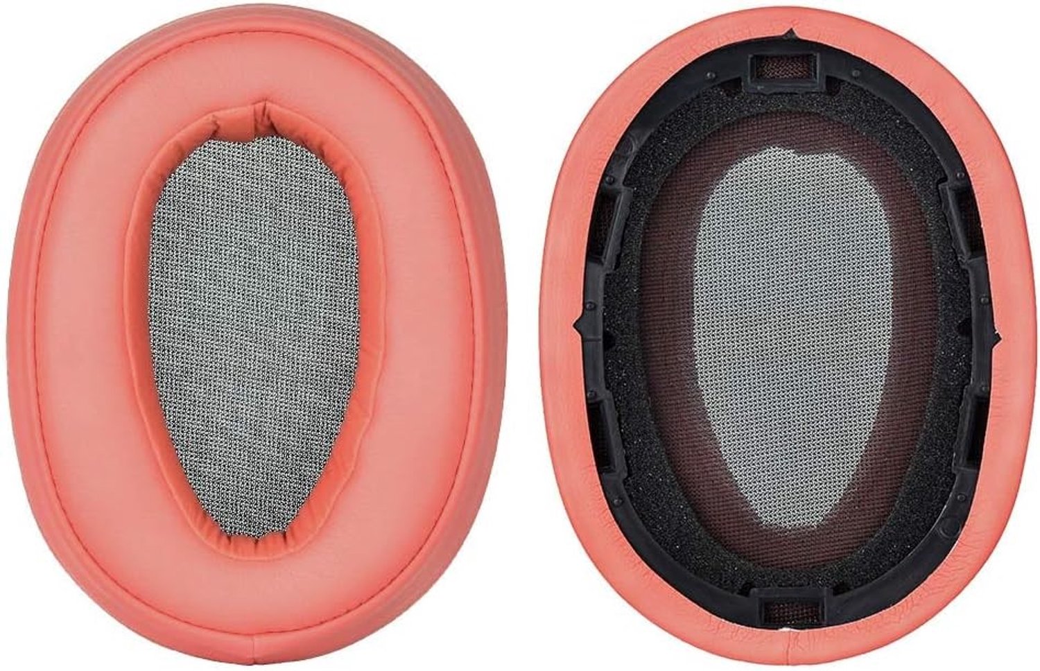 Vervangende Oorkussens voor Draadloze Hoofdtelefoons - Comfortabele Oorkussens en Muffs voor Optimale Geluidskwaliteit en Pasvorm (Rood)