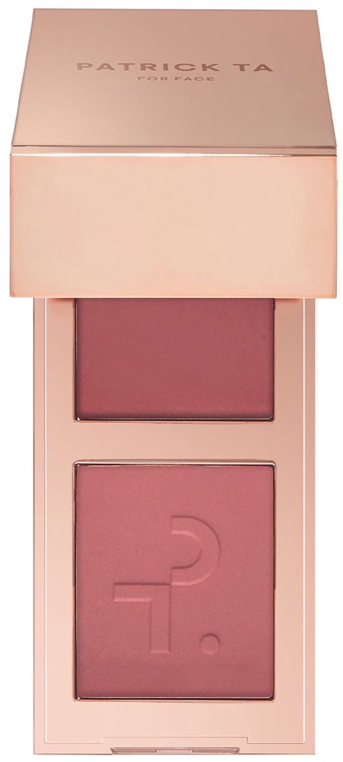 PATRICK TA - Mini Major Headlines Double-Take Crème & Powder Blush Duo - Mini Crème en Poeder Blush 4,4 g - She Goes To The Gym