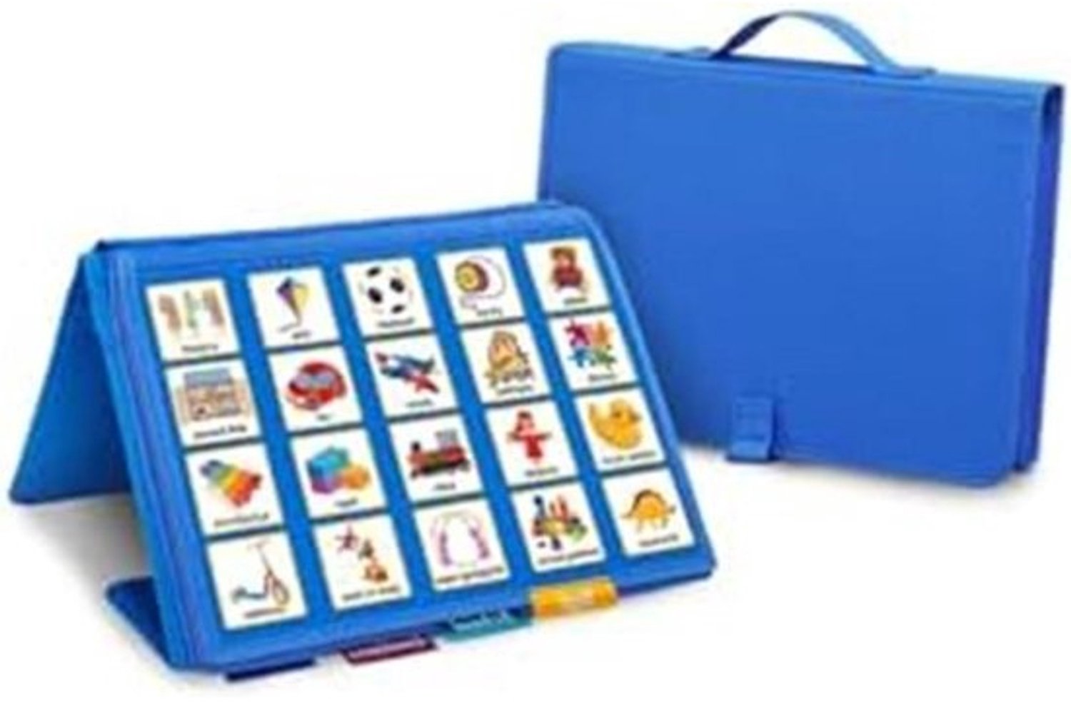 Visueel communicatieboek - PECS-taalhulpmiddel - Communicatie leren voor kinderen - Oxford-stof - 35 x 28 x 3 cm
