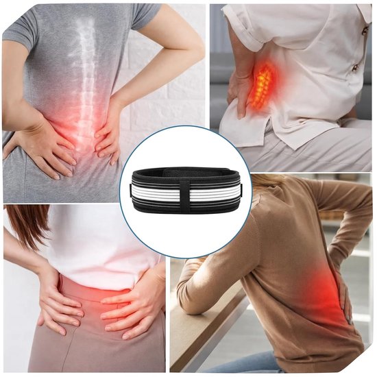 Posture Correctie Band voor Mannen en Vrouwen, Ademend en Antislip, Verstelbare Taille- en Rugsteun voor Comfort tijdens Sport en Werk — afbeelding 4