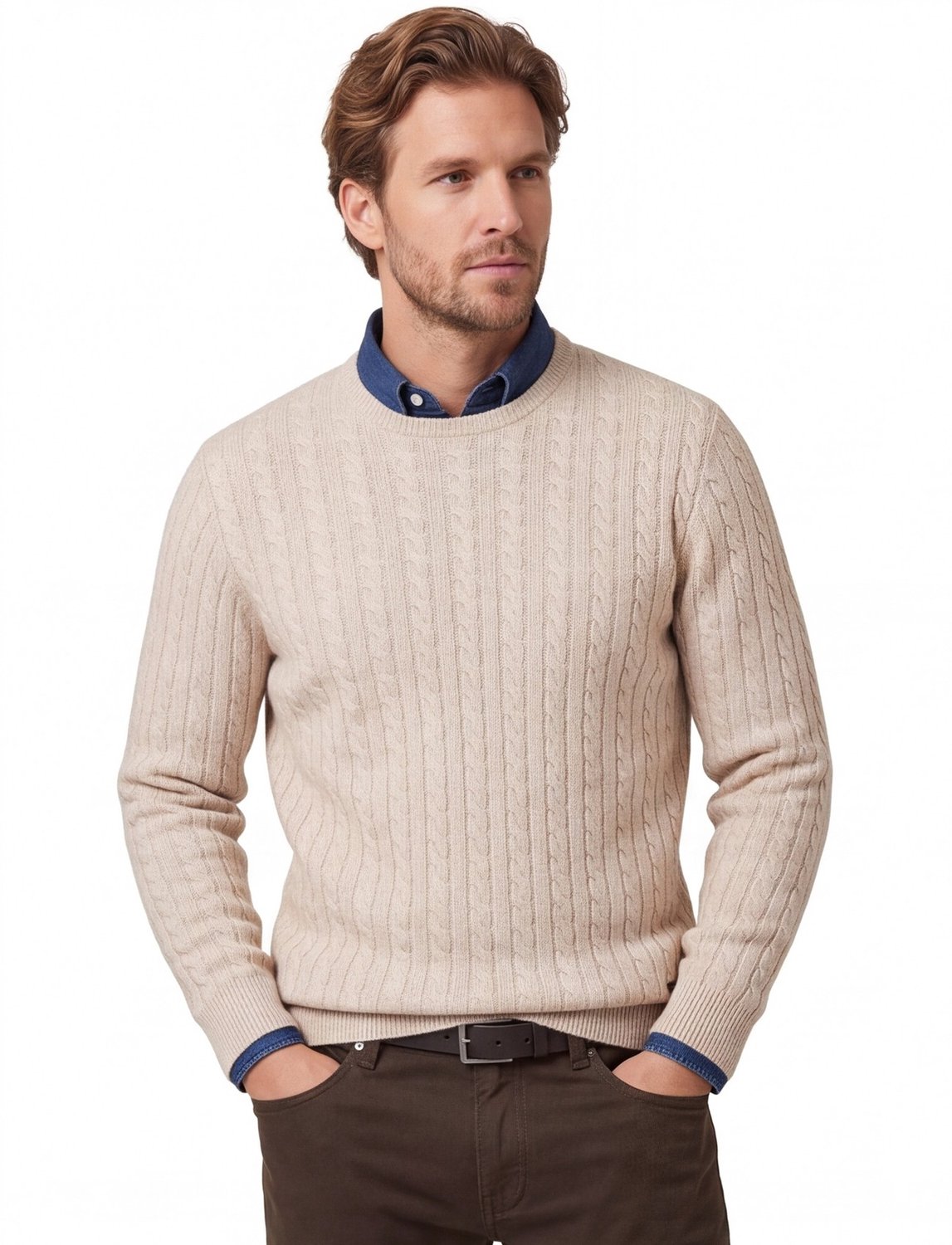 Born With Appetite trui beige