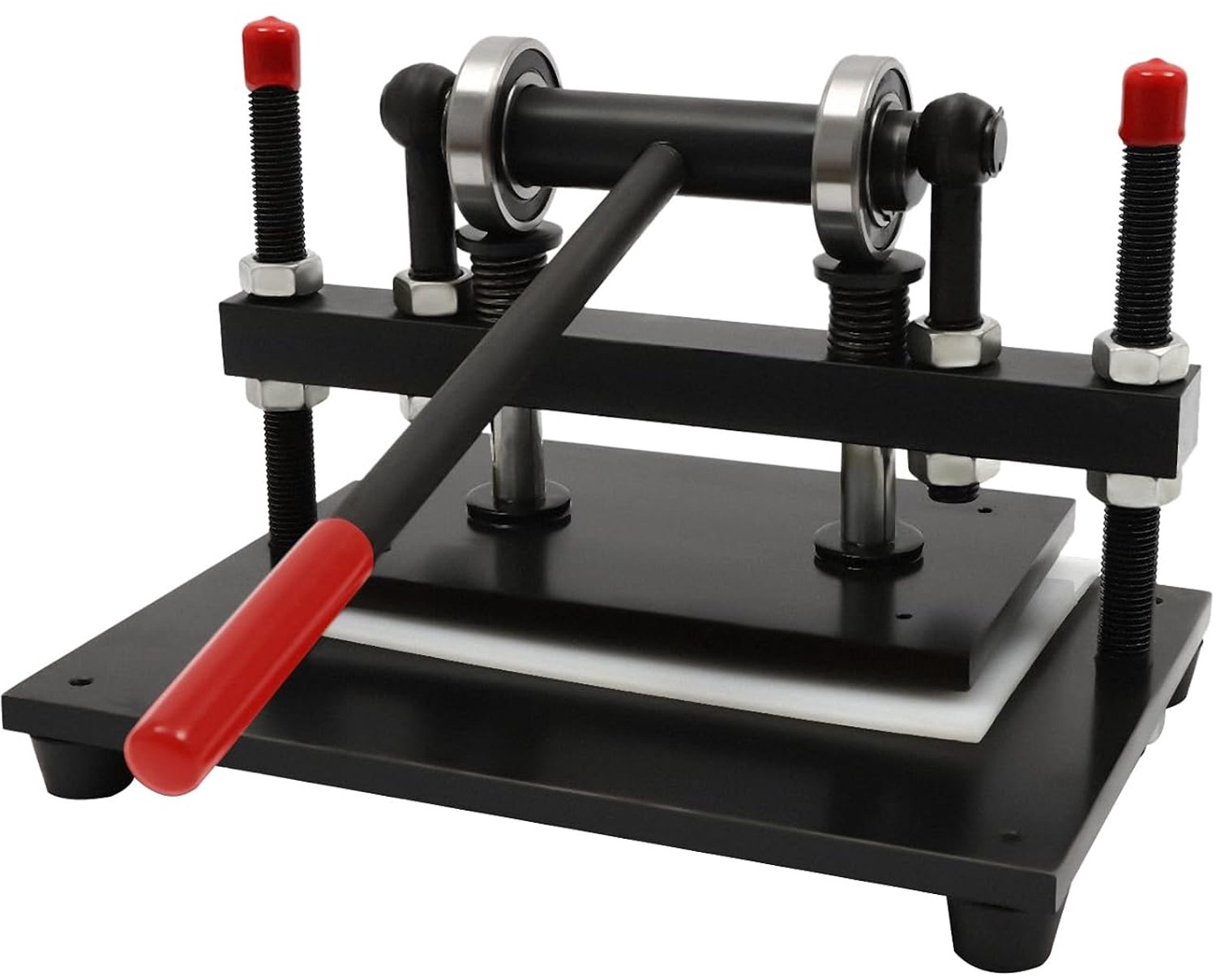Stansmachine, handmatige leersnijmachine, instelbare drukslag, 2 ton, belastbaar, leer, de cutter voor leer, stof, siliconen, rubber