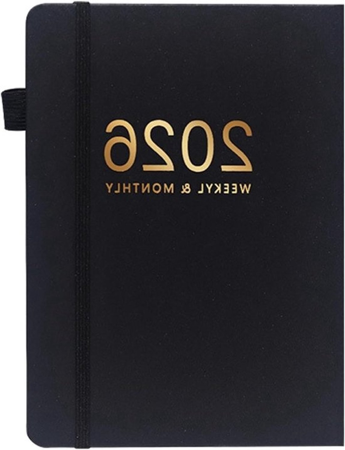 A5 Planner 2026 - Agenda-organizer - Dagelijkse planning - Dik papier - A5-formaat - Zwart