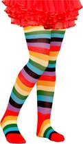 WIDMANN - Veelkleurige panty voor kinderen - Gekleurd - 116 (4-5 jaar)