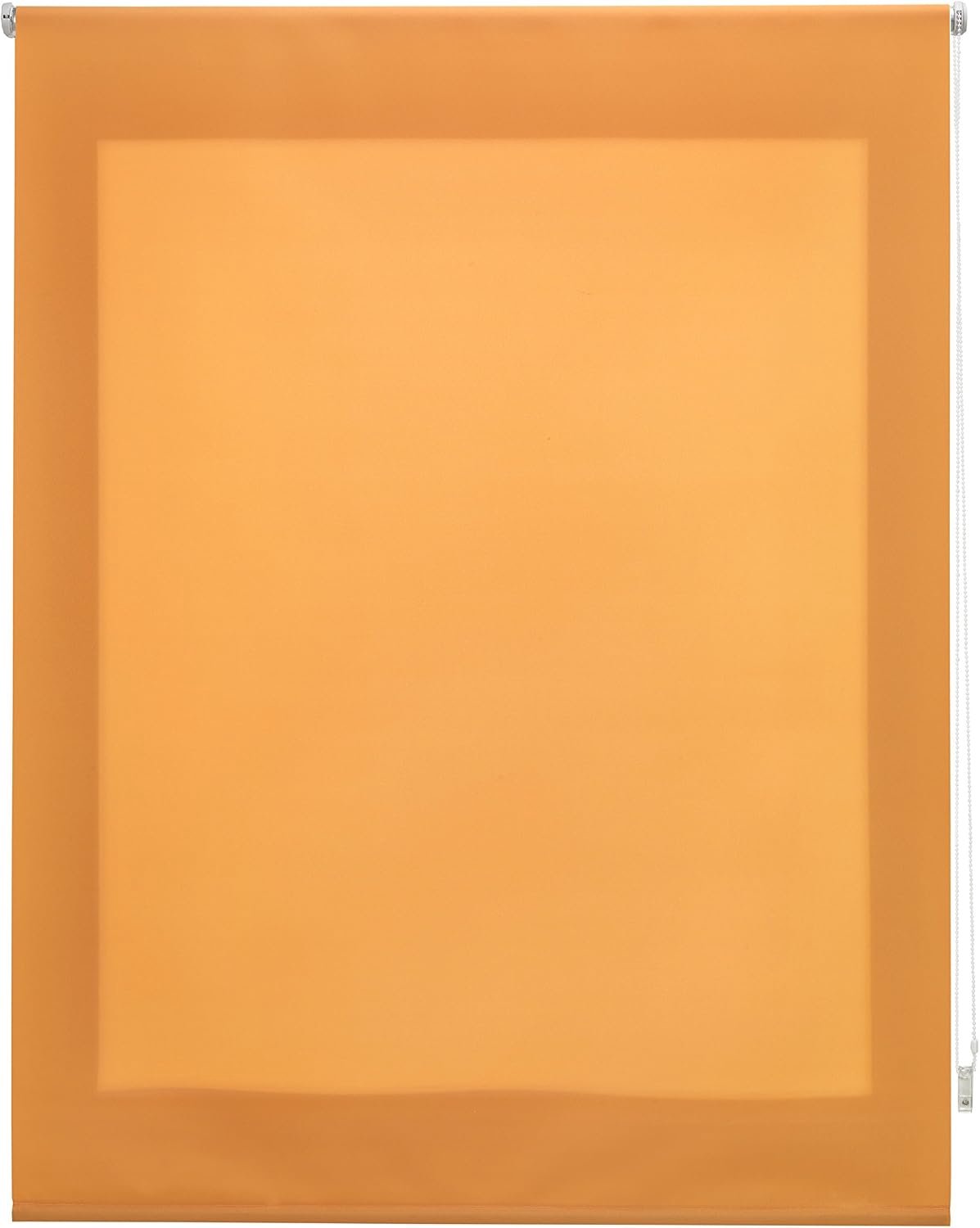 Roll-Up Blind - Doorschijnend 6x120x175 cm oranje