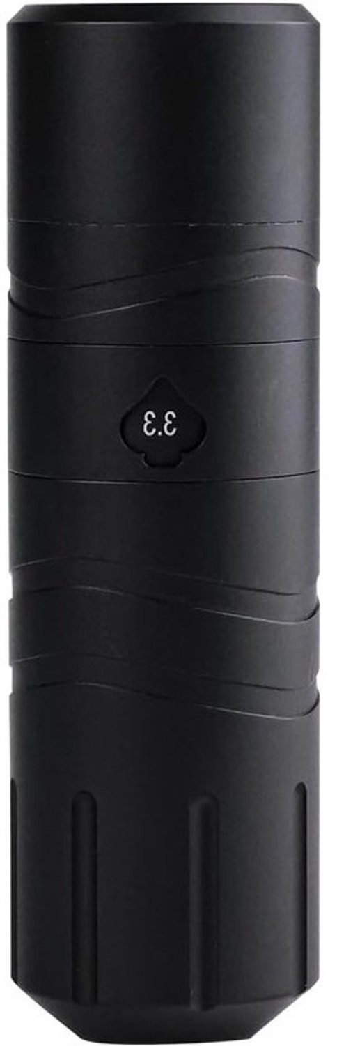 Draadloze Tattoo Pen - Tattoo Machine - Professioneel tatoeëren - Dubbele Batterij - 2.4-4.2mm Lijnlengte - Zwart
